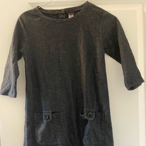 Tea Collection black sparkle tunic dress